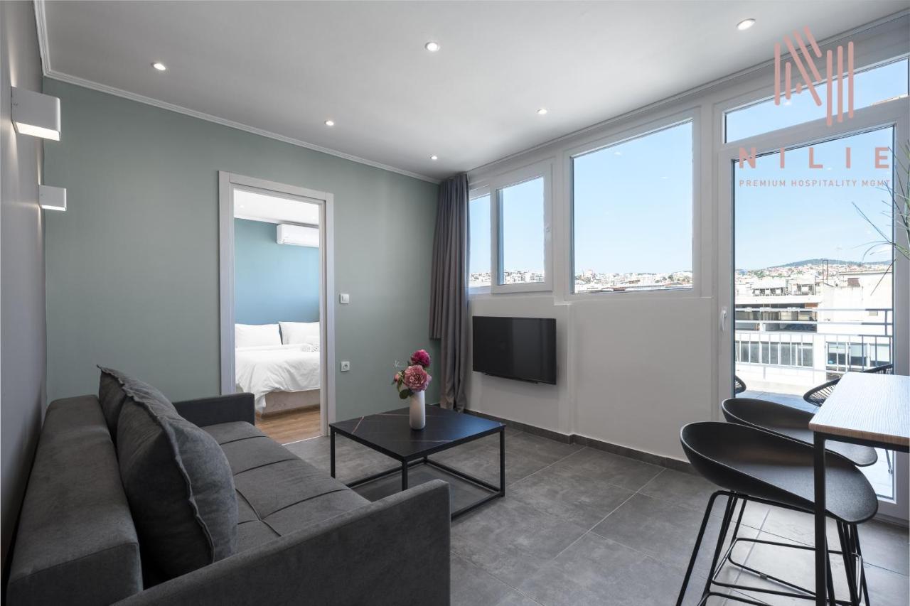 テッサロニキV1 Penthouse, Nilie Hospitality Mgmtアパートメント エクステリア 写真