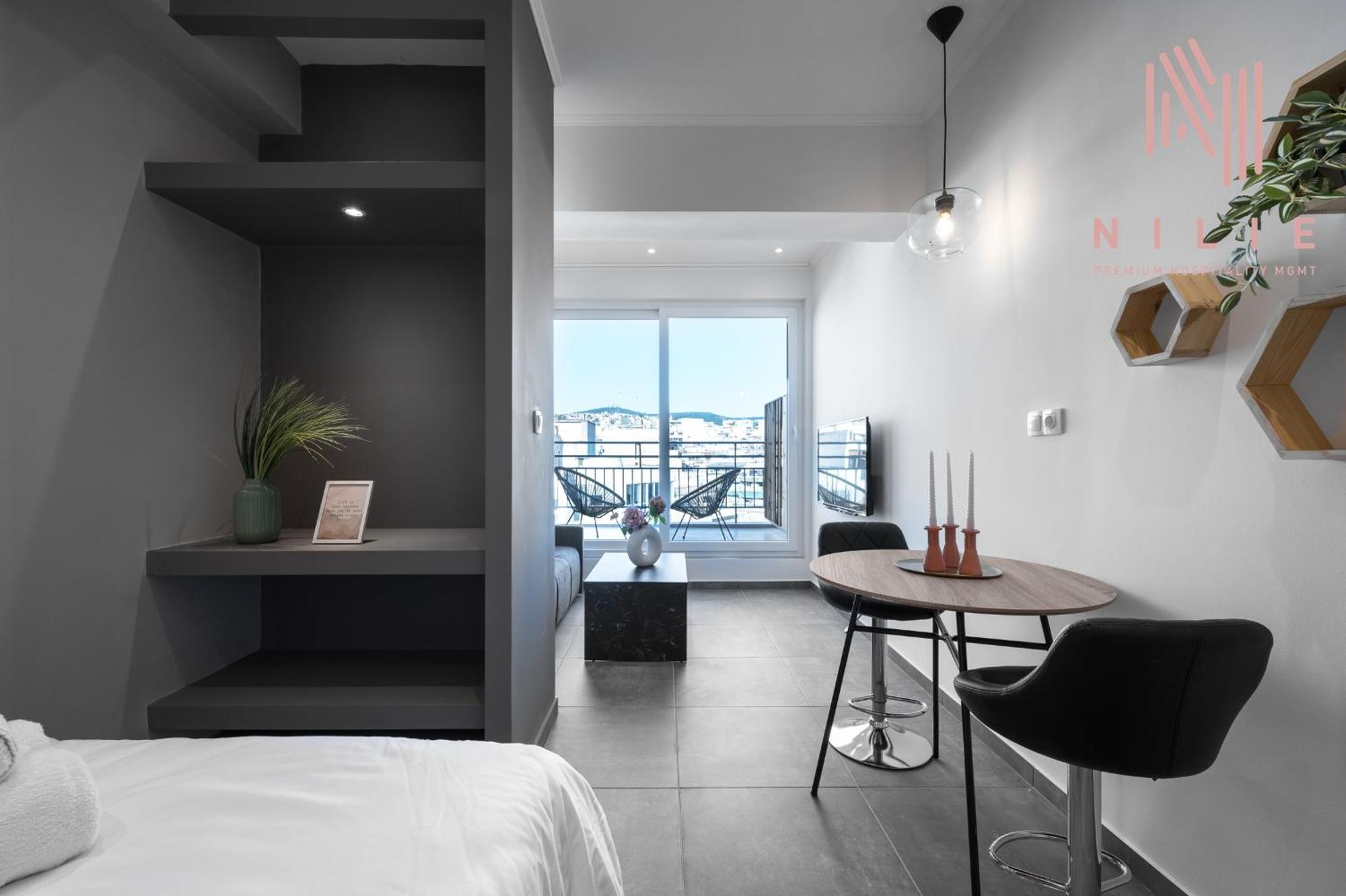 テッサロニキV1 Penthouse, Nilie Hospitality Mgmtアパートメント エクステリア 写真